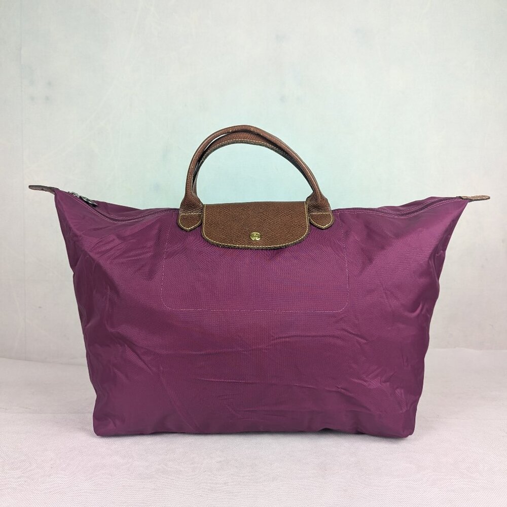 Longchamp Purple Shoulder Bag